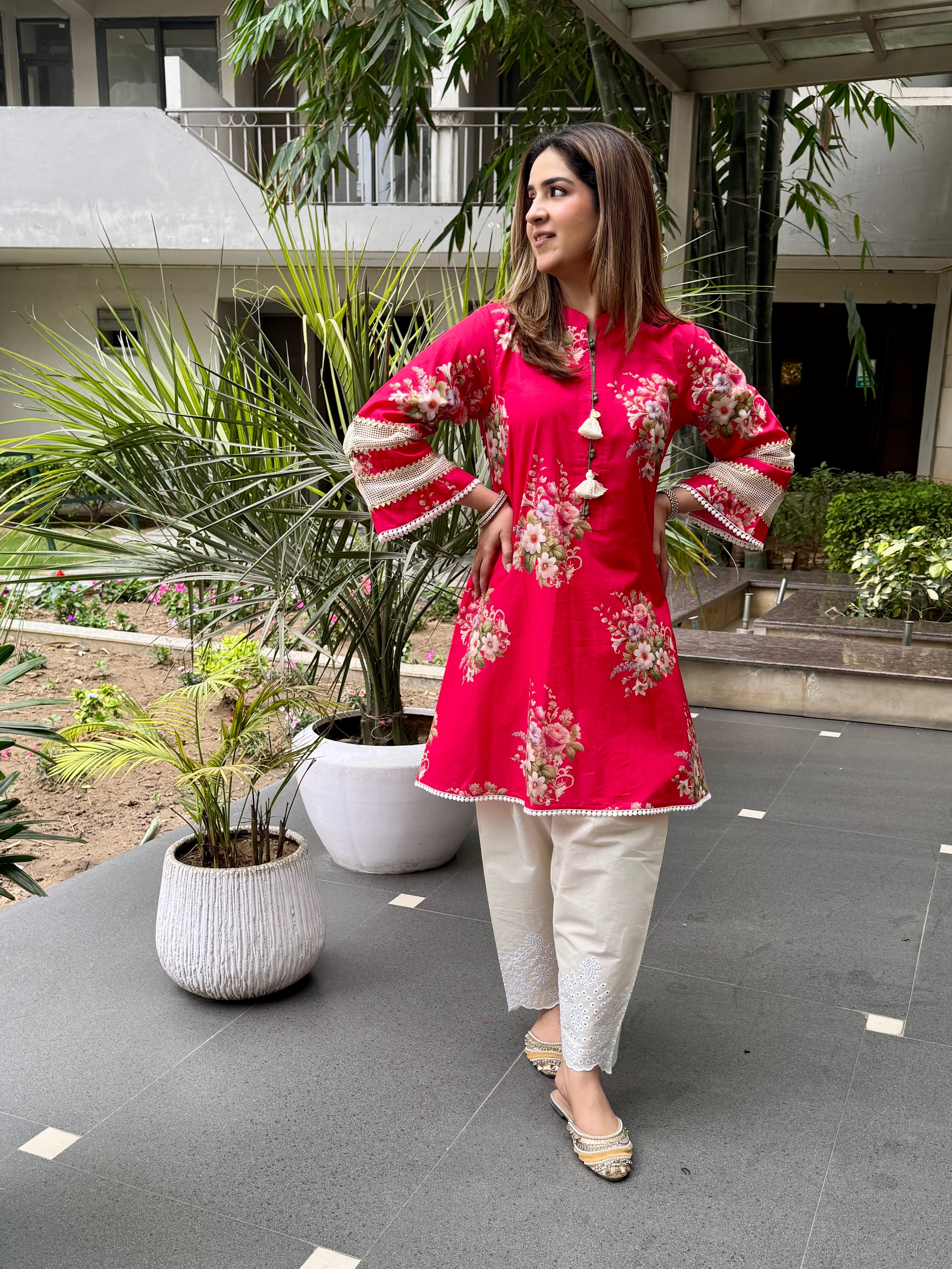 RED&OFFWHITE SET