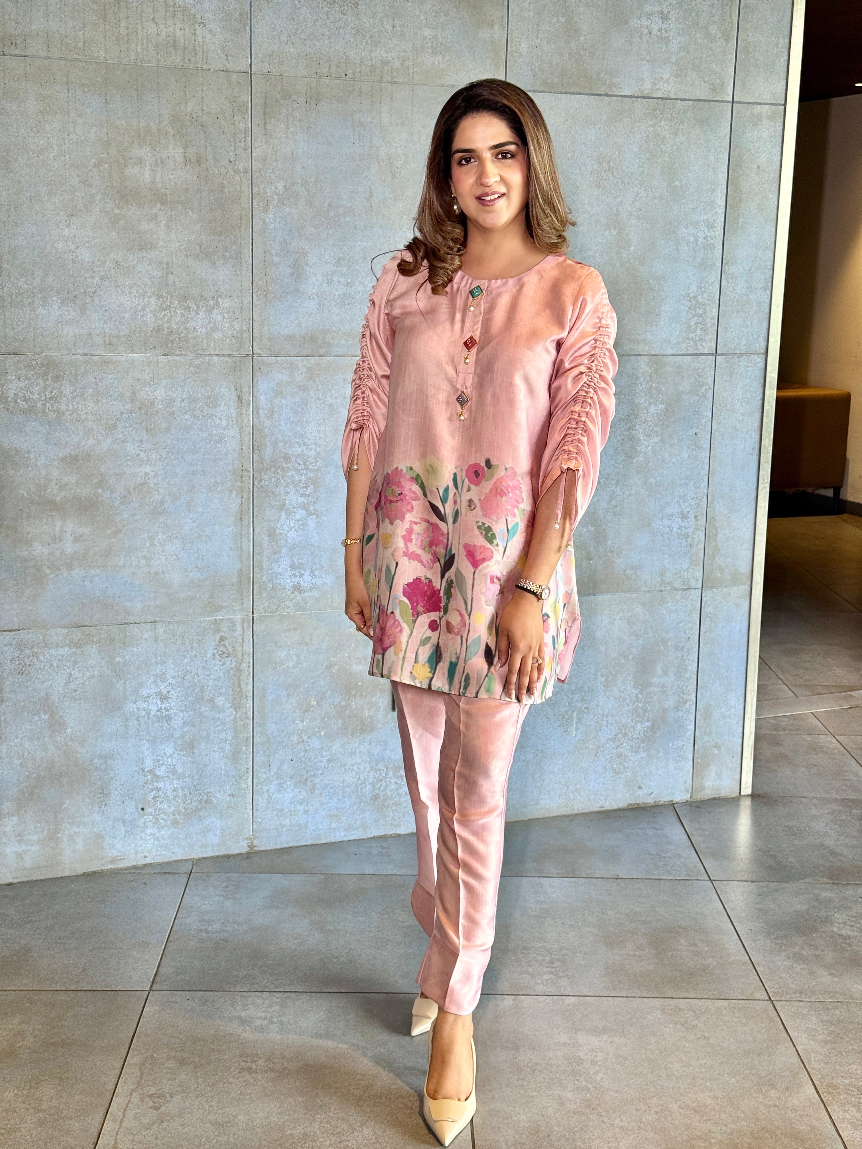 PASTEL BLUSH COORD SET