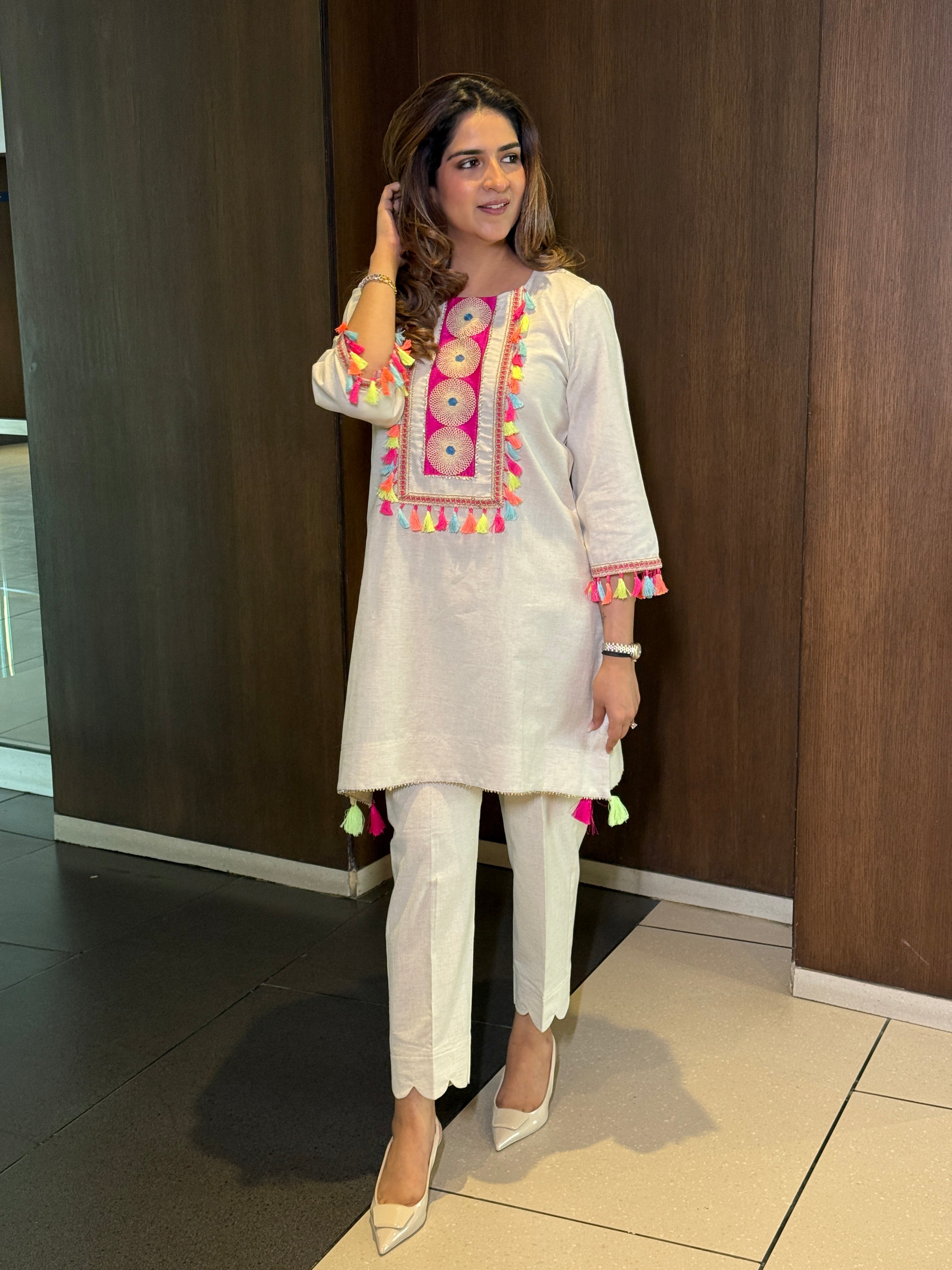 ORGANIC BOHO TASSEL SET