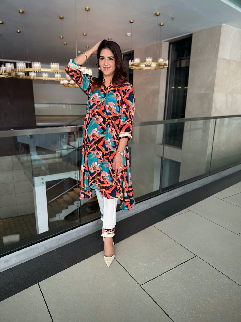 CREPE VIBRANT FLOWY SET