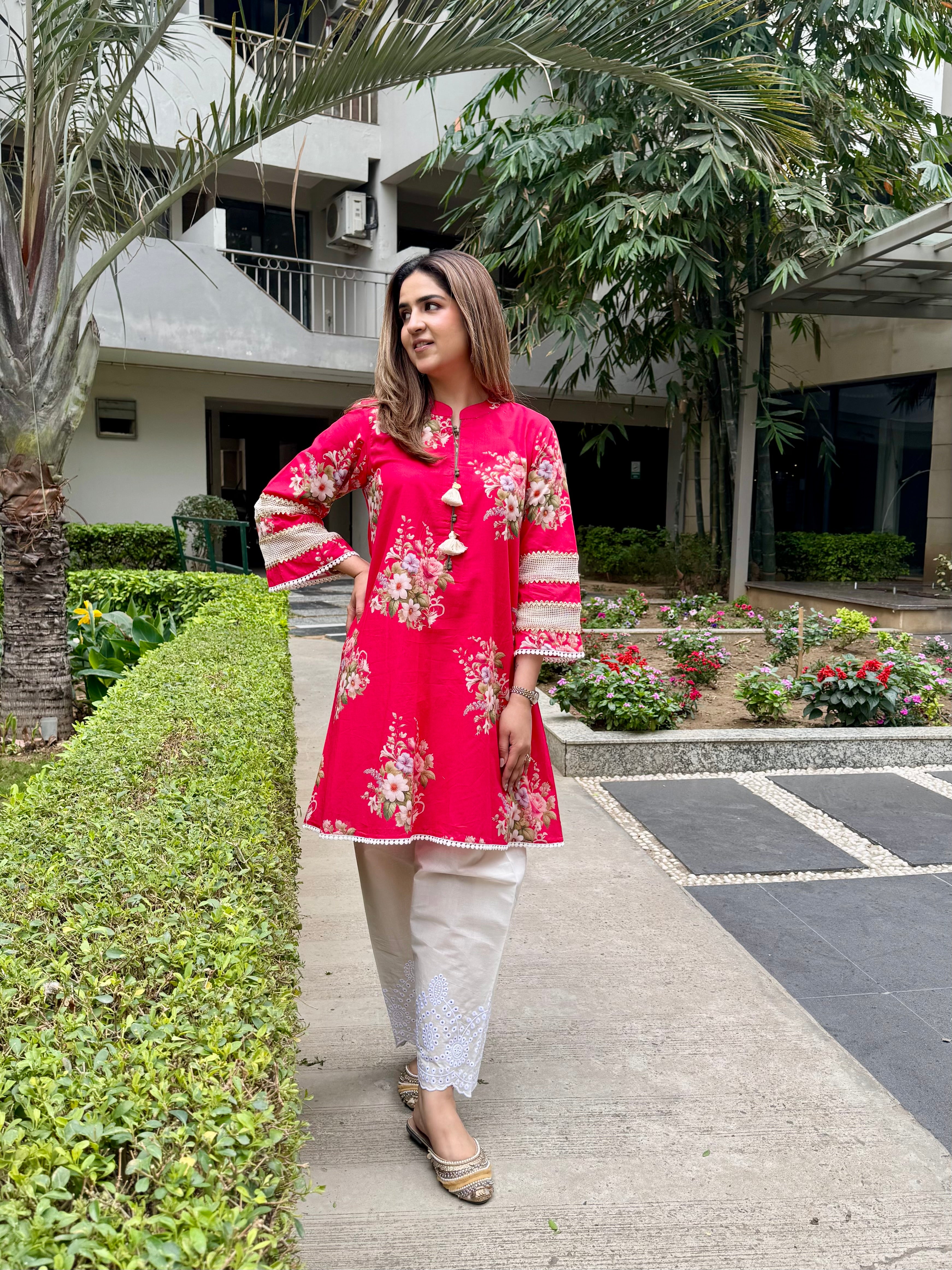 RED&OFFWHITE SET