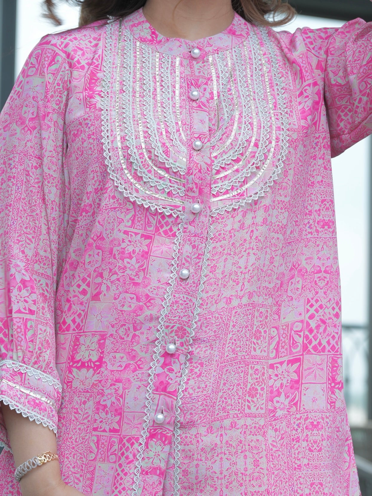 PINK BUTTER CREPE SET