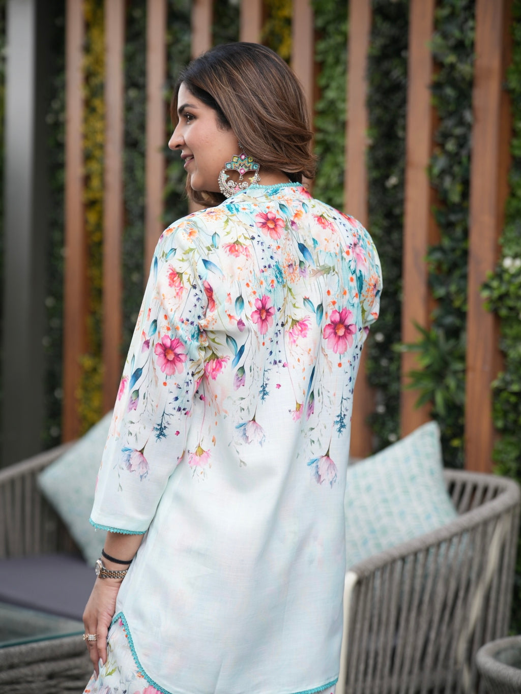 MINTY FLORAL SET