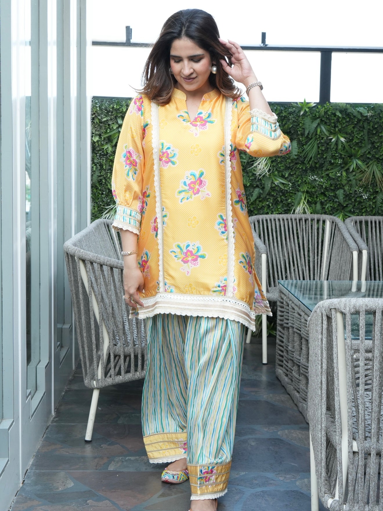 SUNNY BLOOM KURTA SET