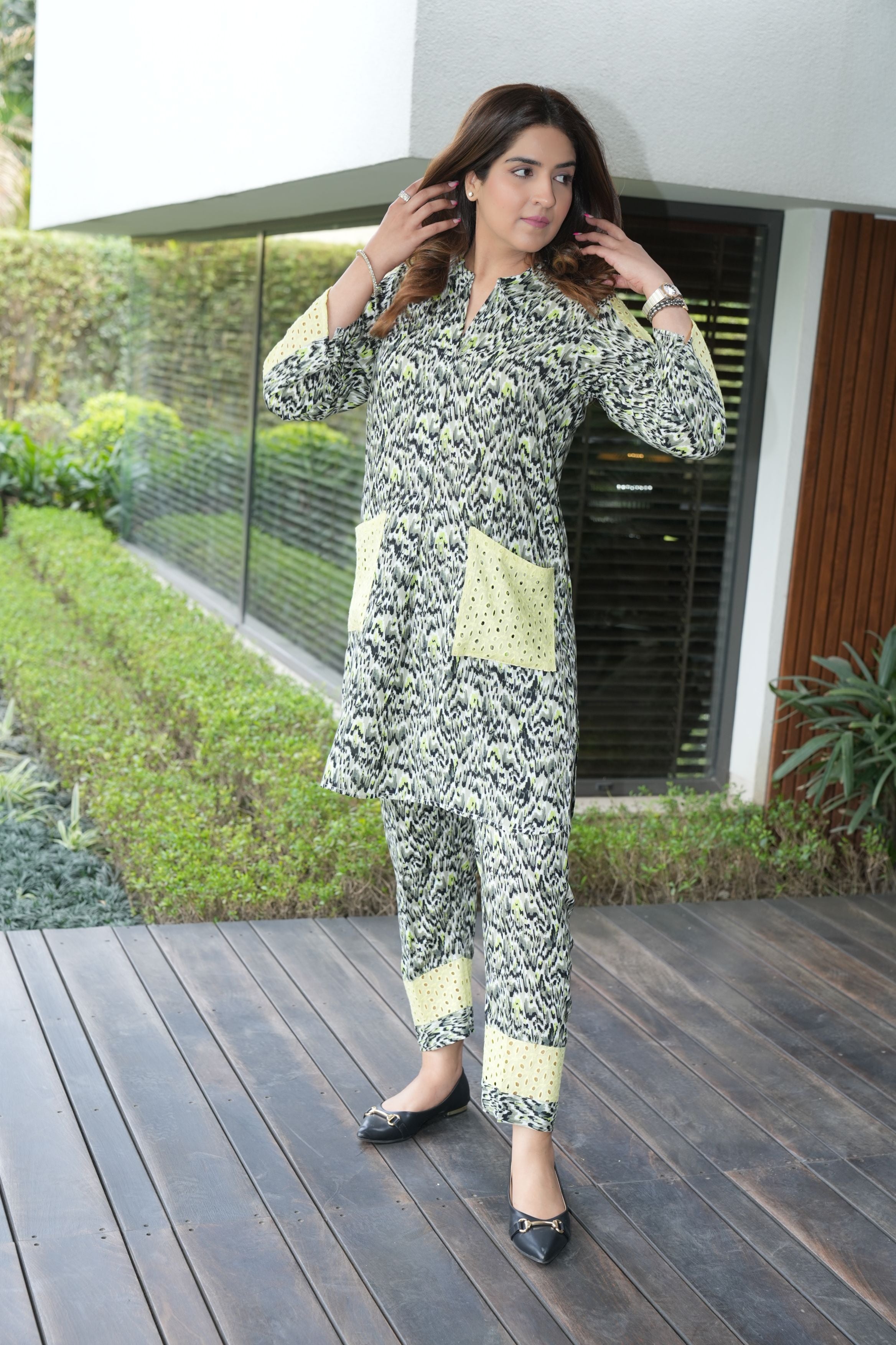 Green Grey Pocket Set