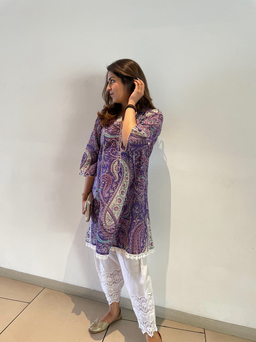 PURPLE PAISLEY