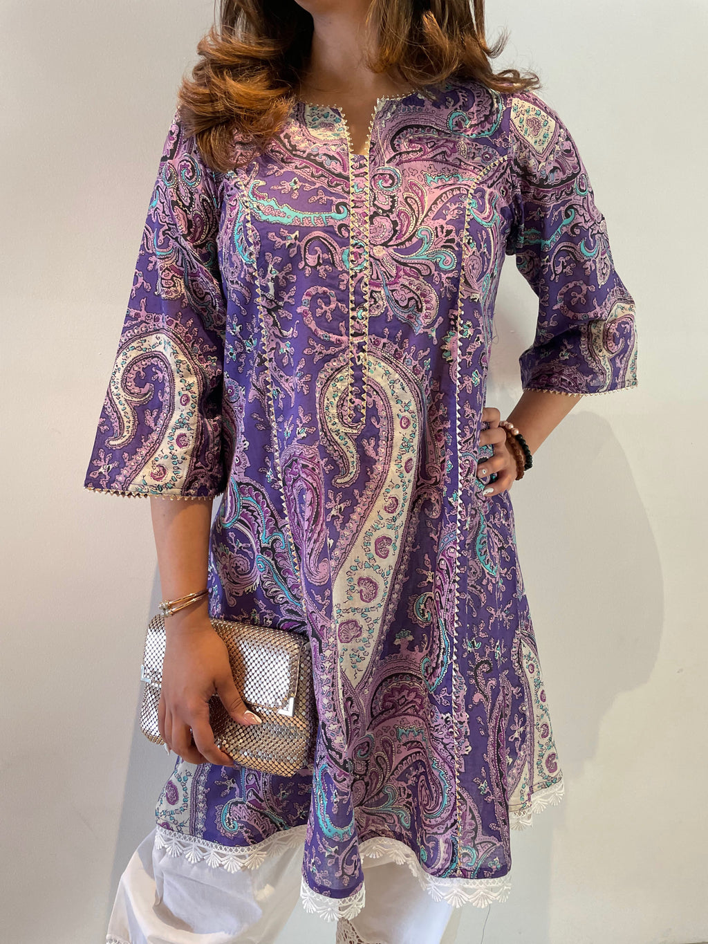 PURPLE PAISLEY