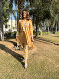 Yellow Leaf Print